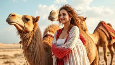 الجمل في المنام للعزباء