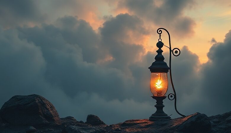 المصباح المكسور في المنام